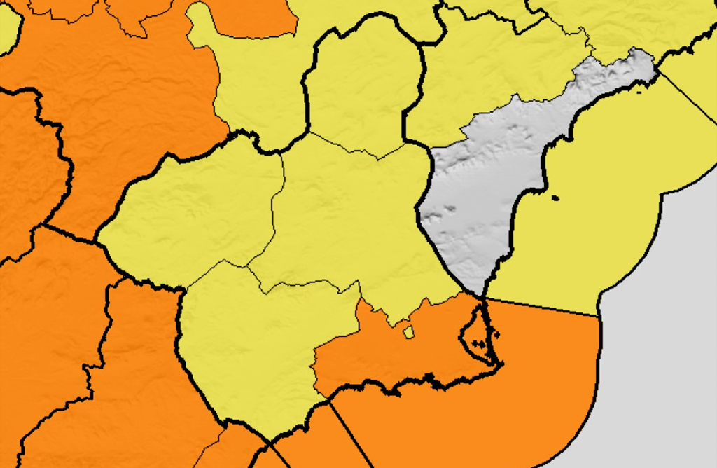 Toda la Regi�n se encuentra en alerta por fuertes vientos